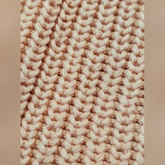 a.n.a Blush Pink Textured Knit Sweater - Size Small - Picture 2 of 9